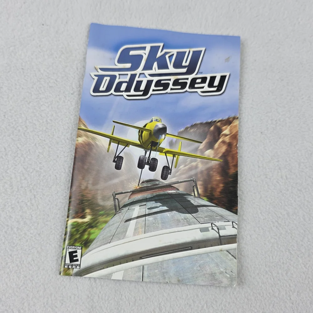 Sky Odyssey Sony PS2 PlayStation 2 Video Game Complete With Manual
